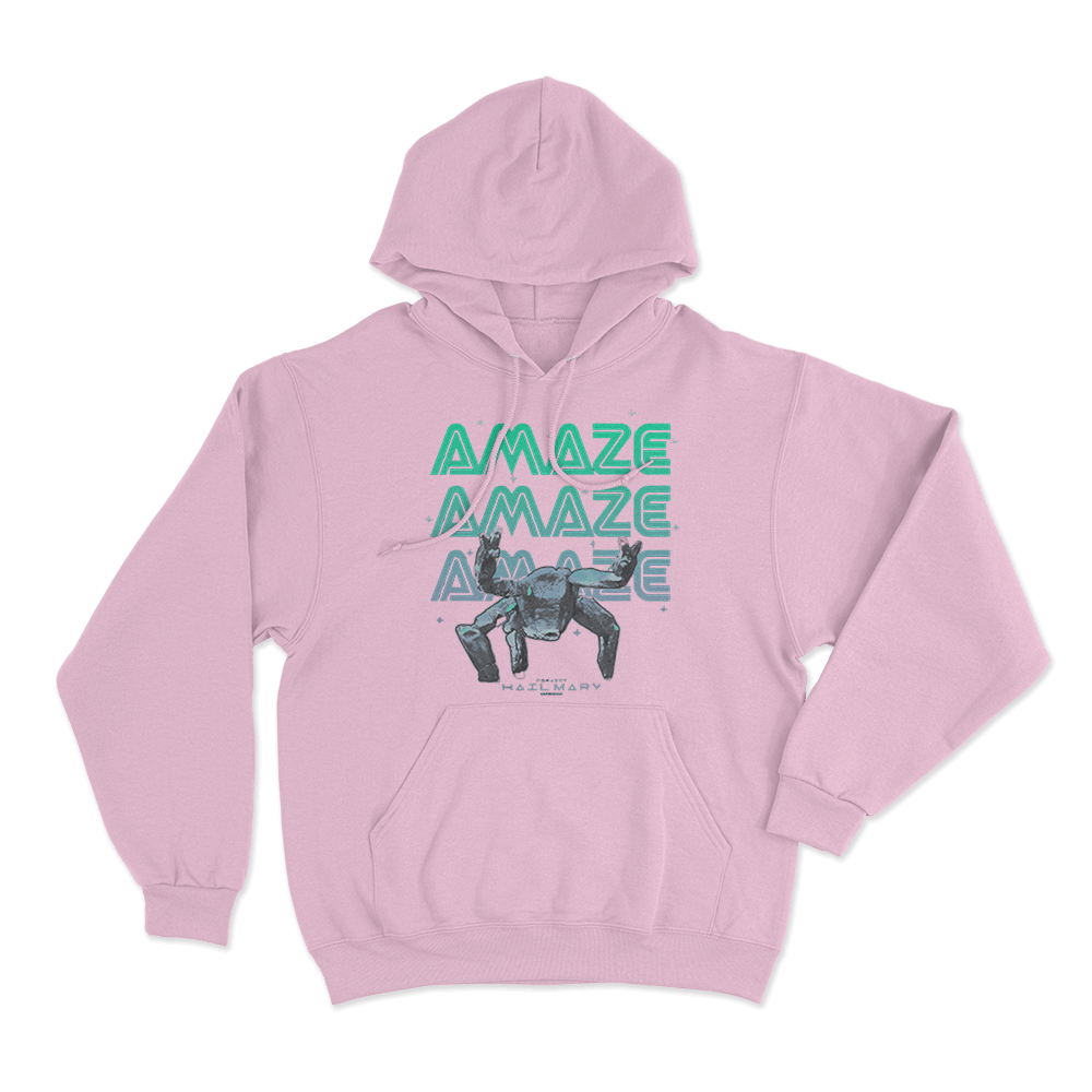 Project Hail Mary Amaze Hoodie Pink Project Hail Mary Amaze Hoodie Pink